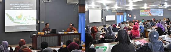 Seminar Internasional Pelantra 2012 Mengusung Tema Keberadaan Bahasa dan Sastra Indonesia di Kancah Internasional 