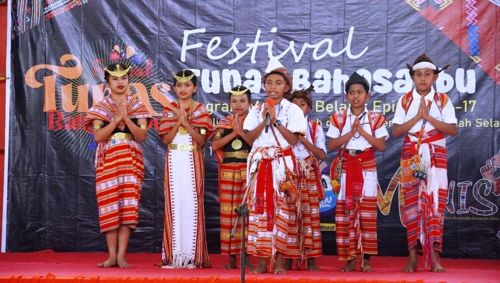 Festival Tunas Bahasa Ibu di Provinsi Nusa Tenggara Timur