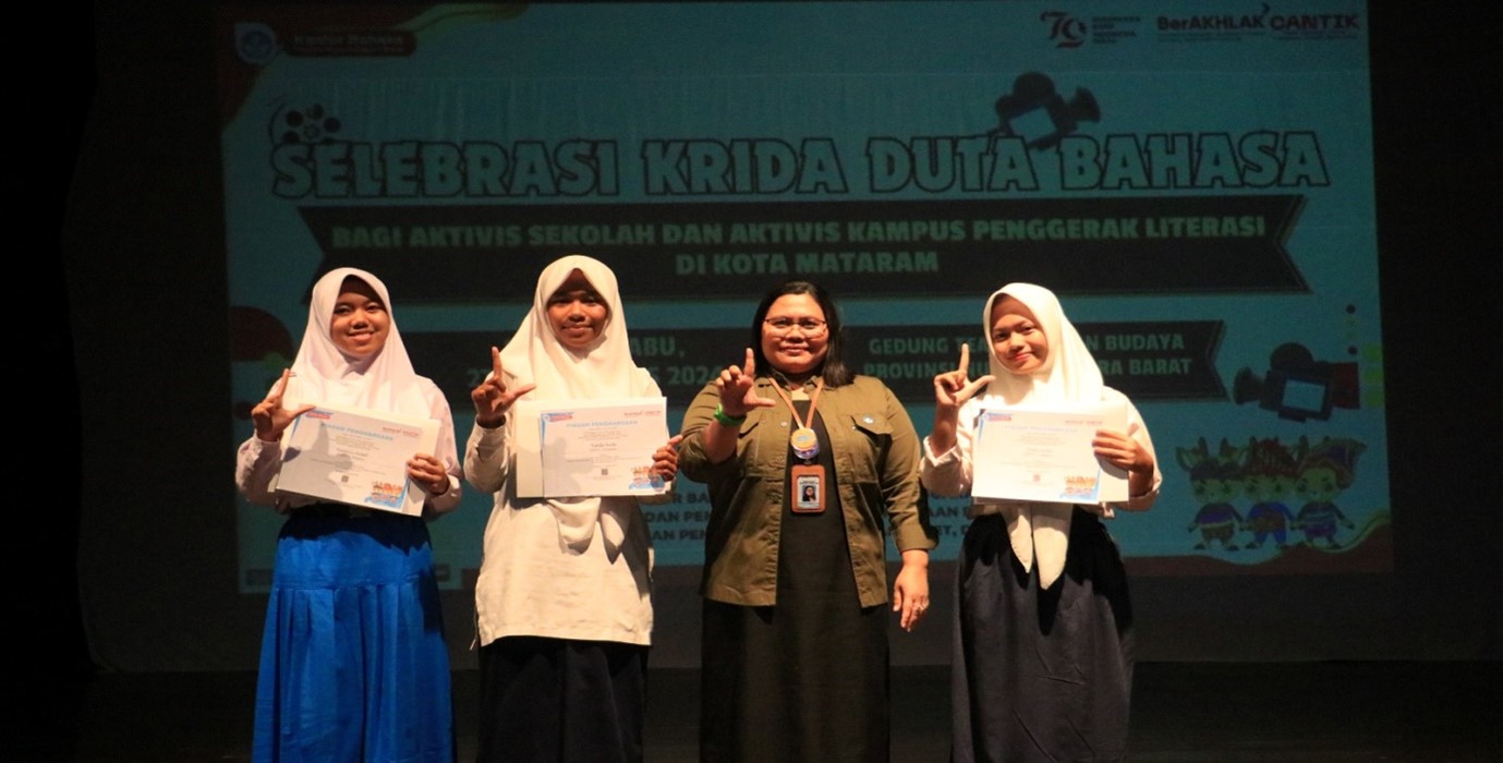 Pengutamaan Bahasa Indonesia dan Pelestarian Bahasa Daerah melalui Krida Duta Bahasa 2024