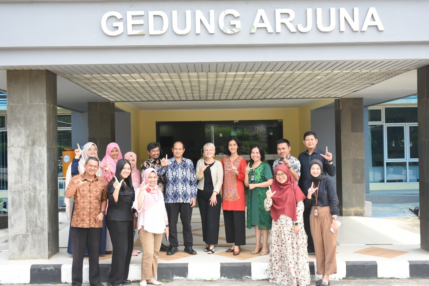 Kunjungan Institut Francais Indonesia (IFI)  ke Pusat Penguatan dan Pemberdayaan Bahasa