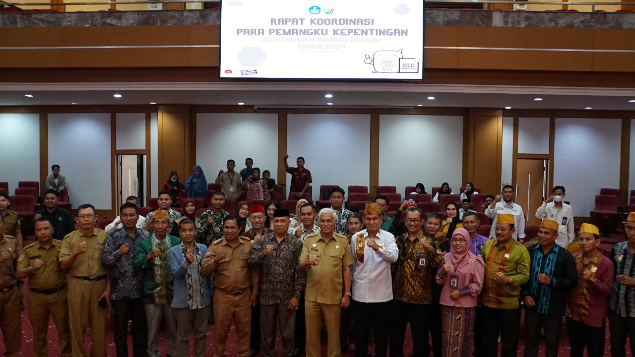 Rapat Koordinasi Revitalisasi Bahasa Tolaki di Sulawesi Tenggara