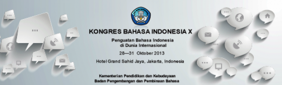Rekomendasi Kongres Bahasa Indonesia X
