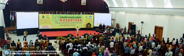 Kongres Bahasa Daerah Nusantara I: Peranan Bahasa Daerah Nusantara dalam Mengokohkan Jati Diri Bangsa