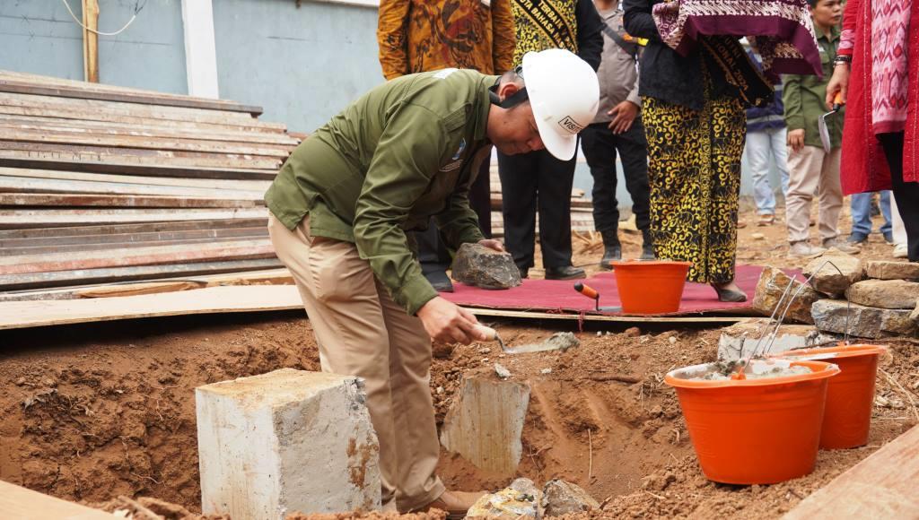 Peletakan Batu Pertama Pembangunan Kantor Bahasa Provinsi Banten