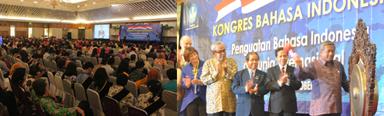 Mendikbud Membuka Kongres Bahasa Indonesia X