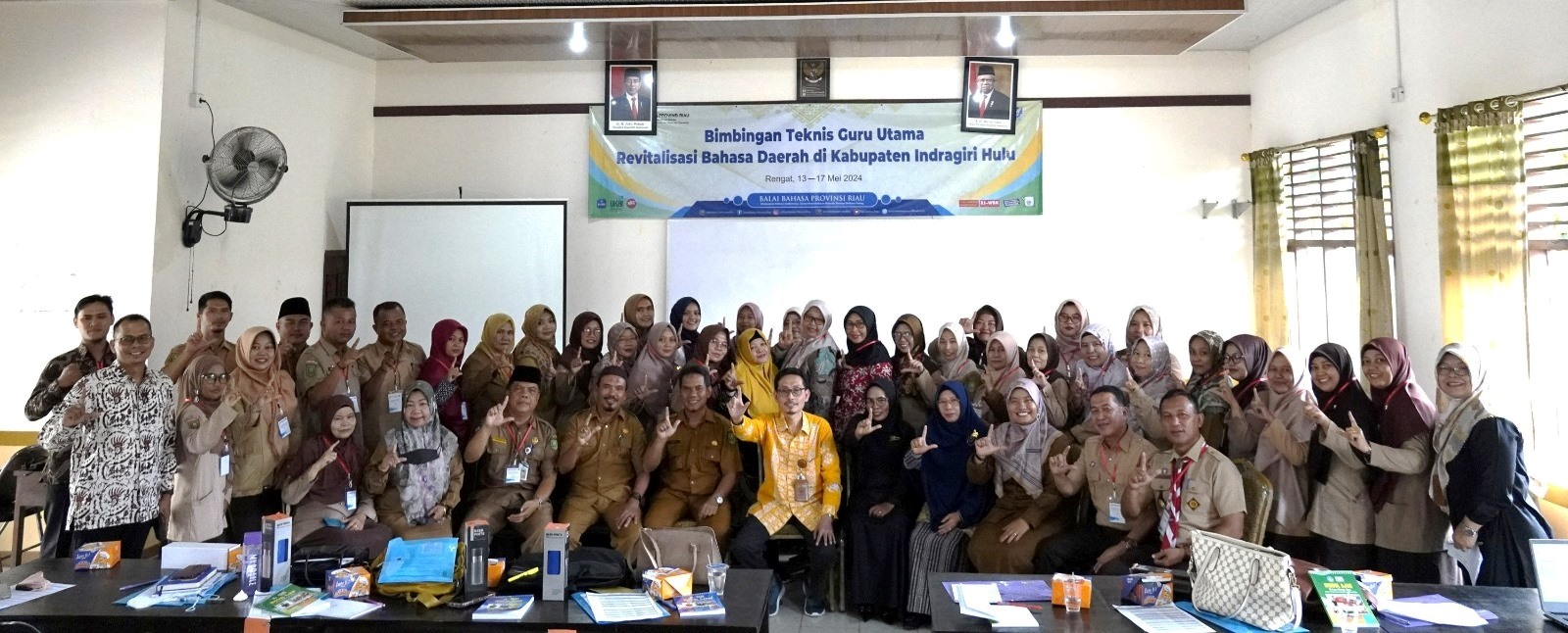 Indragiri Hulu sebagai Daerah Pertama Bimbingan Teknis Guru Master di Provinsi Riau