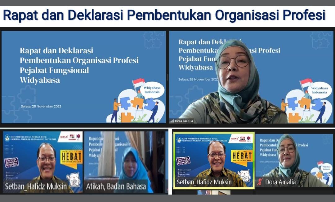 Forum Jabatan Widyabasa Indonesia Resmi Dibentuk
