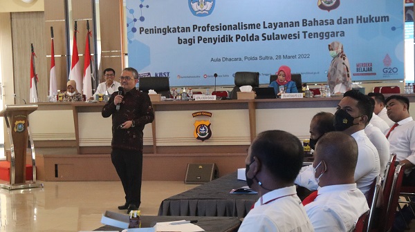 Kontribusi Kantor Bahasa dalam Penegakan Hukum di Sulawesi Tenggara