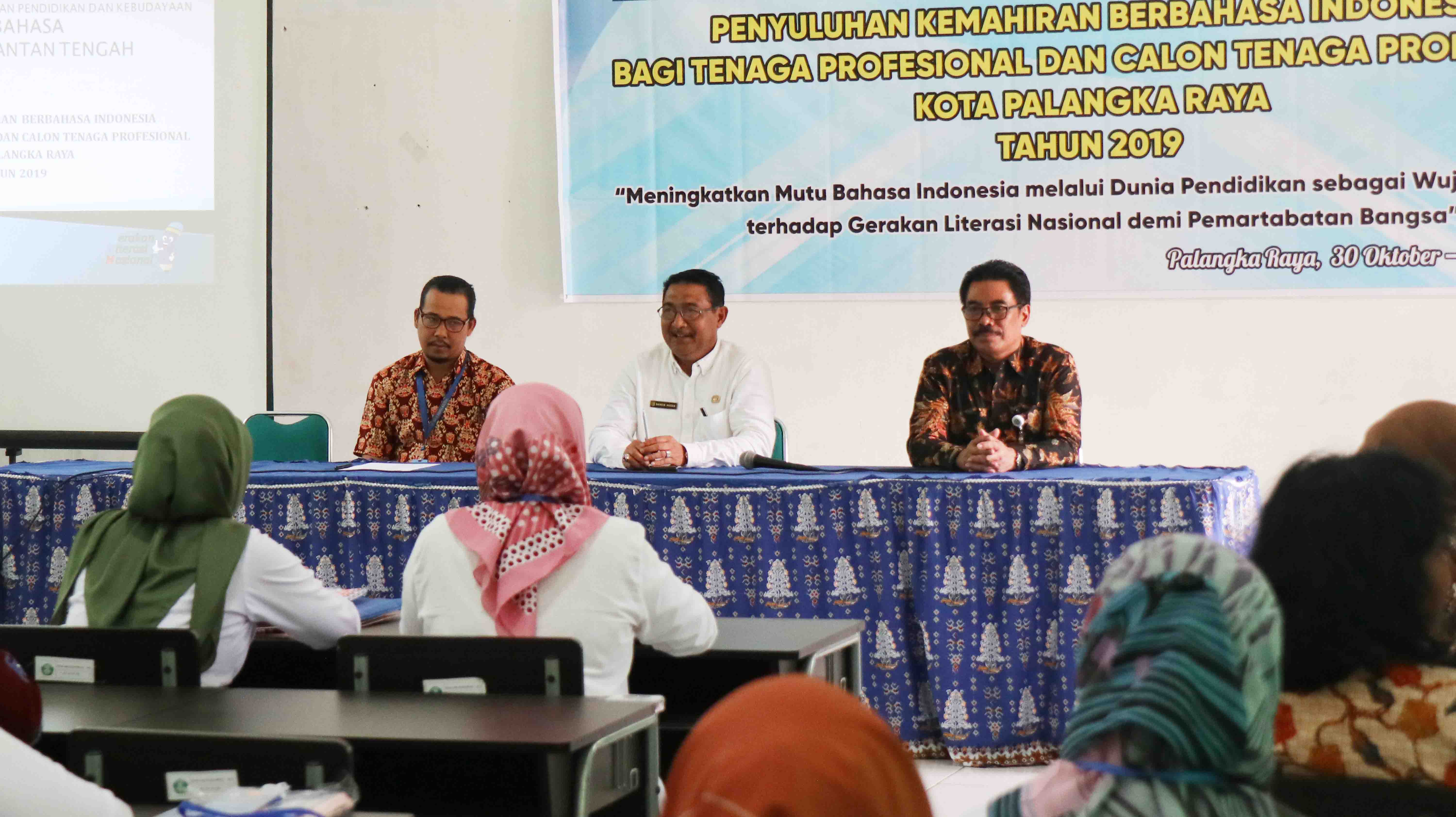 Balai Bahasa Kalteng Terus Upayakan Pemartabatan Bahasa Indonesia