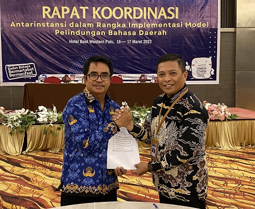 Komitmen Bersama dalam Pelaksanaan Program Revitalisasi Bahasa Daerah di Sulawesi Tengah