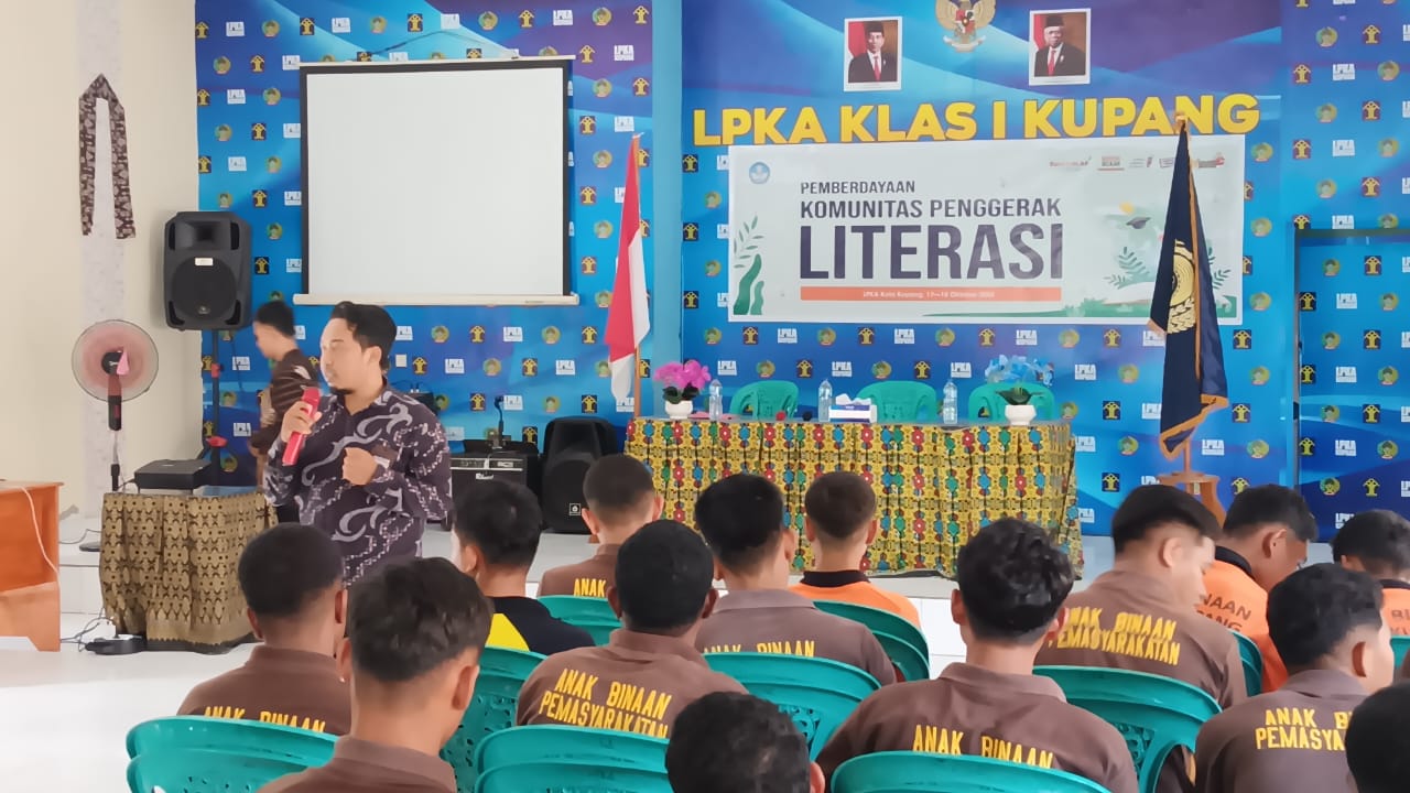 Pemberdayaan Literasi di LPKA Klas I Kota Kupang