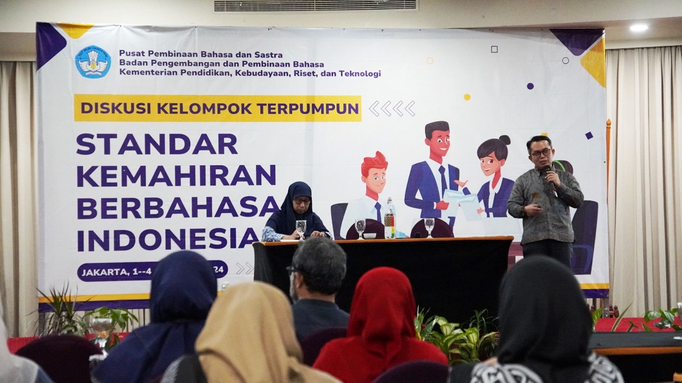 Badan Bahasa Gelar Diskusi Kelompok Terpumpun Standar Kemahiran Berbahasa Indonesia