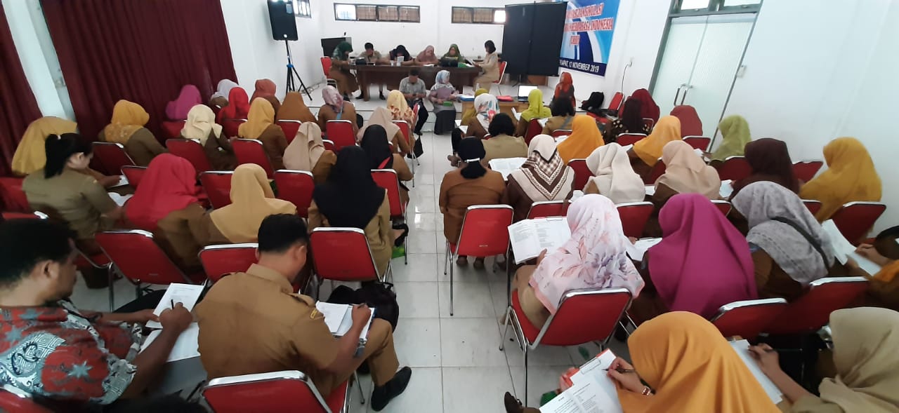 Delapan Puluh Guru Bahasa Indonesia di Labuhanbatu Ikut Simulasi UKBI