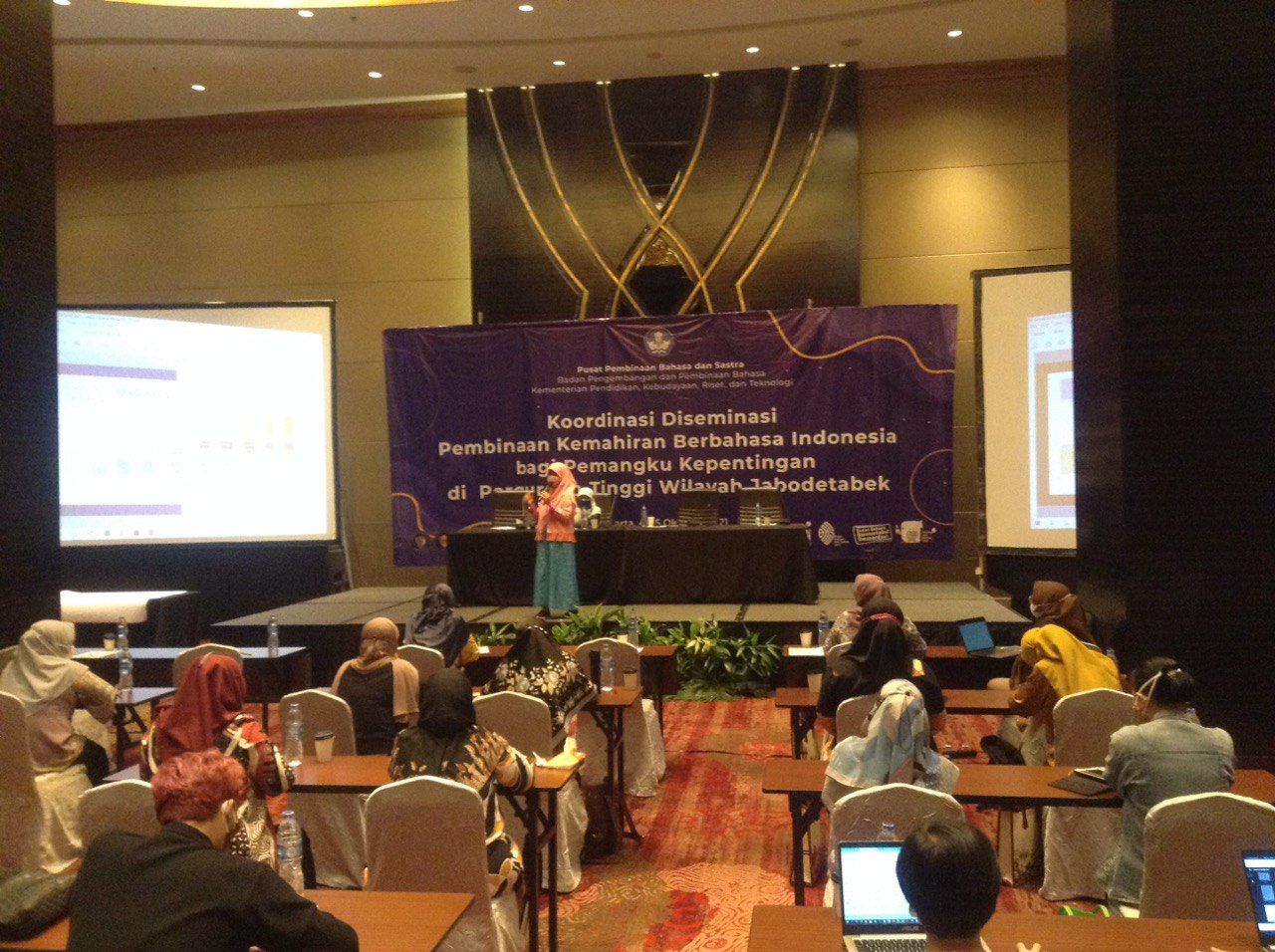 Badan Bahasa Mengadakan Diseminasi Pembinaan Kemahiran Berbahasa Indonesia bagi Pemangku Kepentingan di Perguruan Tinggi di Wilayah Jabodetabek