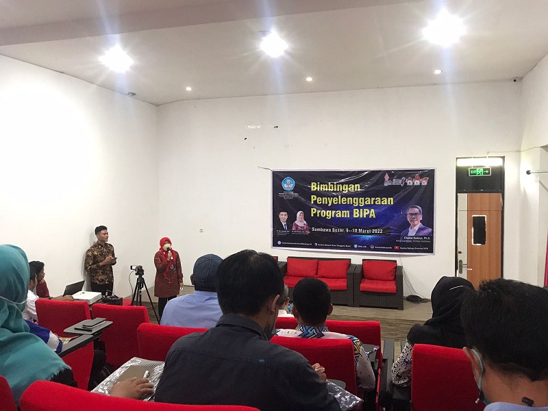 Bimbingan Program Penyelenggaraan BIPA di Kabupaten Sumbawa