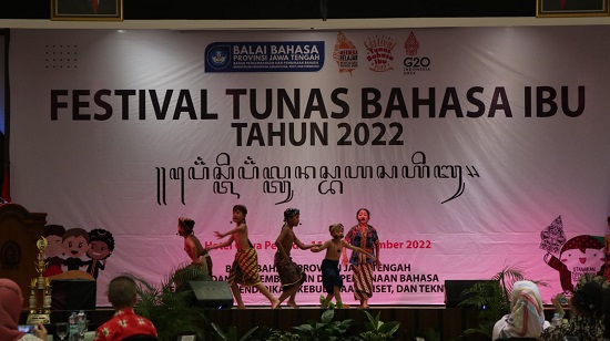 Perayaan Revitalisasi Bahasa Daerah dalam Festival Tunas Bahasa Ibu 2022 di Provinsi Jawa Tengah