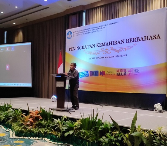 Kolaborasi Kemendikbudristek dengan Komisi X DPR-RI dalam Program Prioritas Bidang Kebahasaan dan Kesastraan di Sulawesi Utara