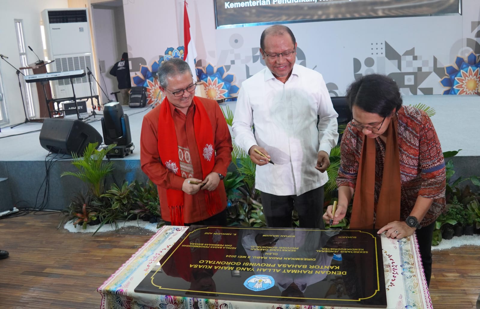Peresmian Kantor Bahasa Provinsi Gorontalo Dorong Pemberdayaan Bahasa dan Sastra di Masyarakat