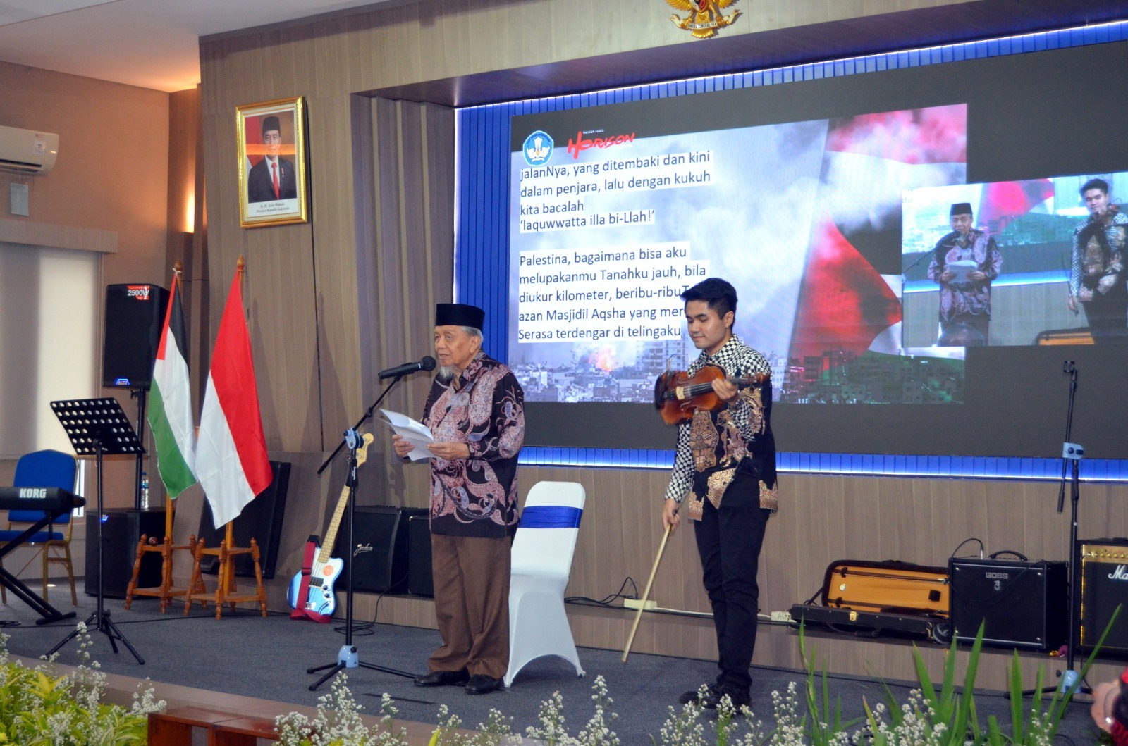 Parade Puisi untuk Gaza: Suara Solidaritas Sastrawan dan Budayawan Indonesia