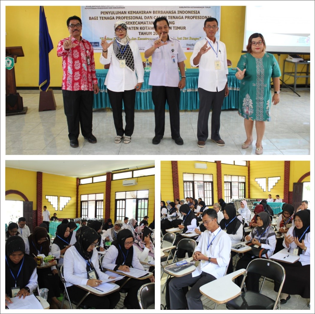 Balai Bahasa Kalimantan Tengah Turut Berperan dalam Meningkatkan Kompetensi Guru di Kabupaten Kotawaringin Timur
