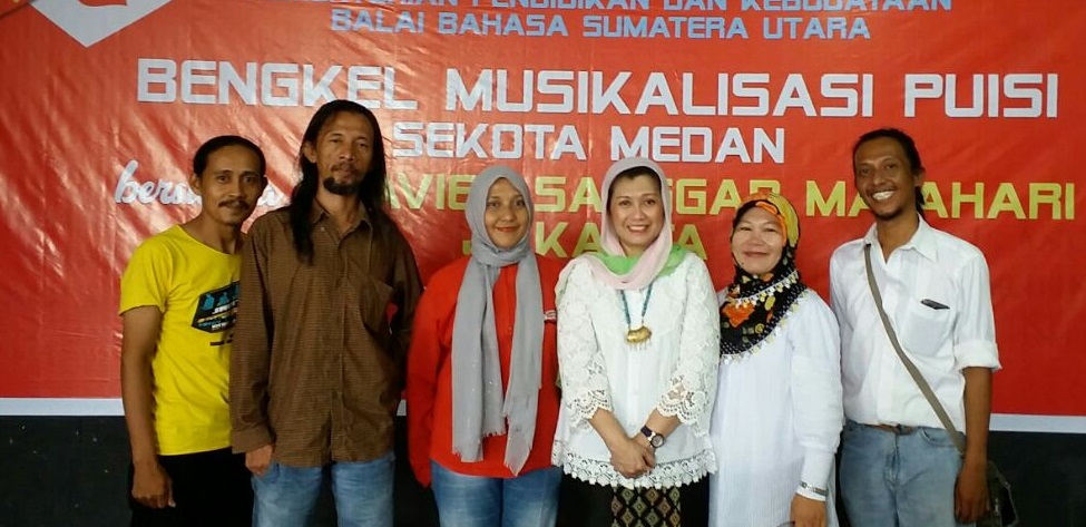 Balai Bahasa Sumut Bersama Sanggar Matahari Gelar Bengkel dan Konser Musikalisasi Puis