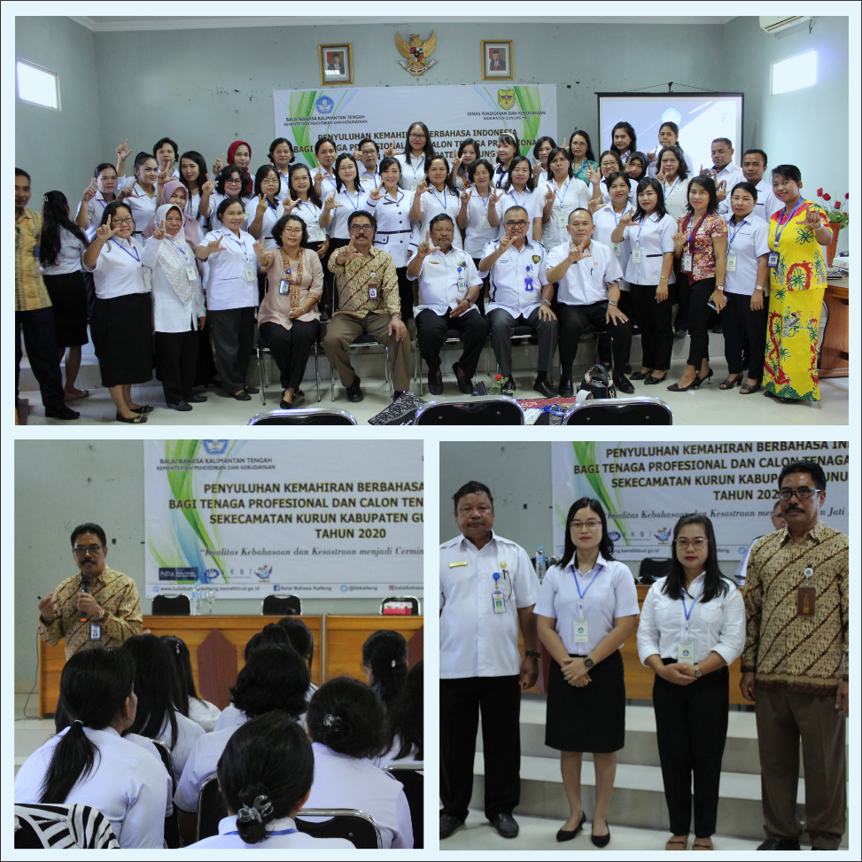 Balai Bahasa Kalimantan Tengah Mendukung Pengembangan Kompetensi Berbahasa Indonesia di Gunung Mas