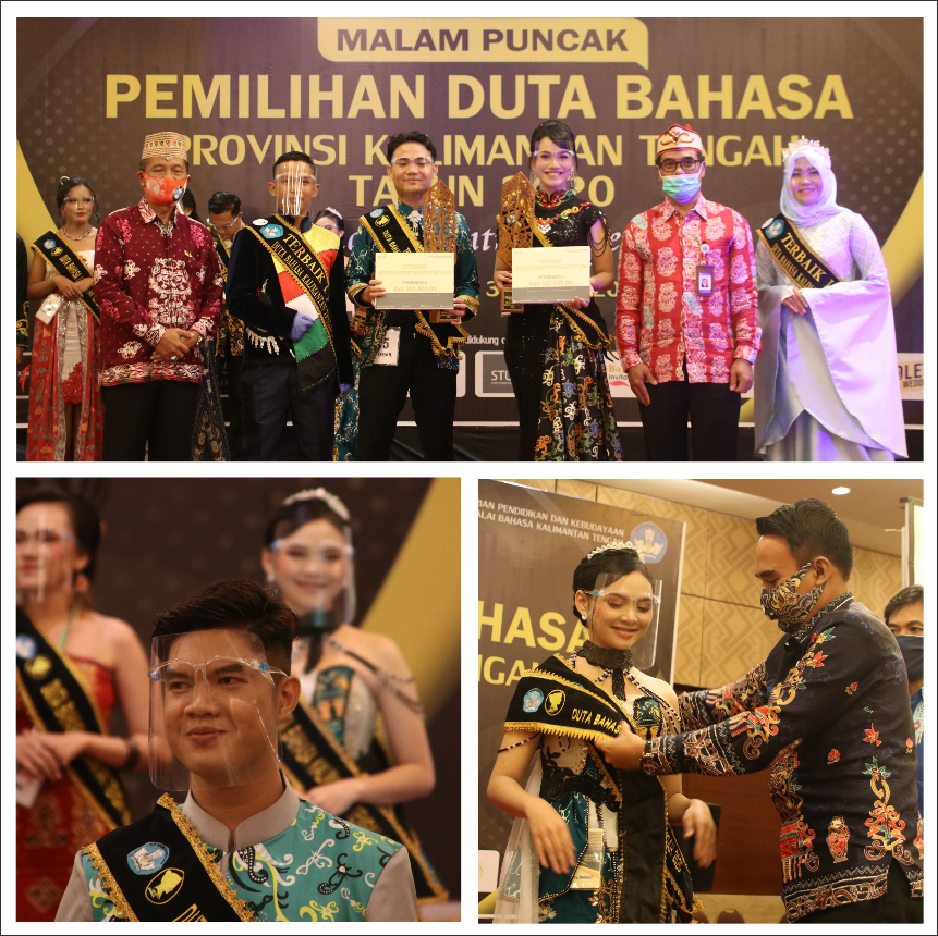 Malam Puncak Pemilihan Duta Bahasa Provinsi Kalimantan Tengah Tahun 2020