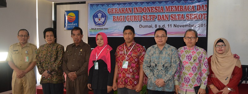 Balai Bahasa Riau Gelar Gerakan Indonesia Membaca dan Menulis