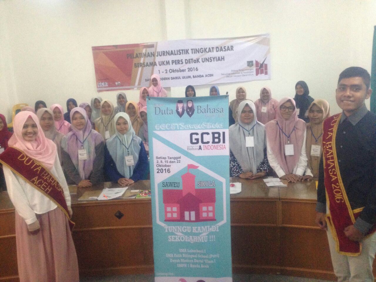 Sambut Sumpah Pemuda, Duta Bahasa Provinsi Aceh Laksanakan GCBI