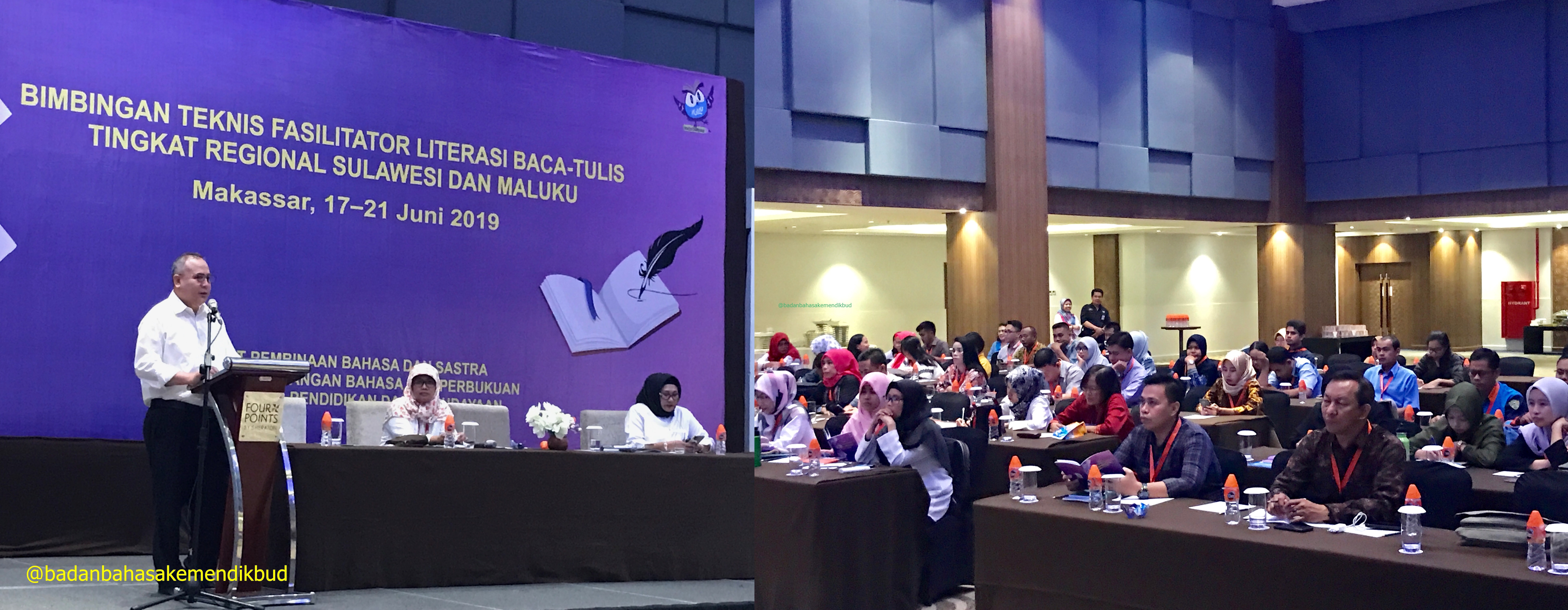 Gelar GLN 2019 melalui Bimbingan Teknis Fasilitator Literasi Baca-Tulis Tingkat Regional Sulawesi dan Maluku