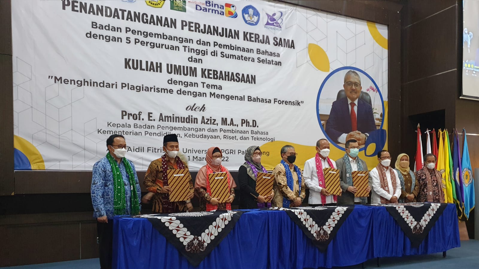 Perkuat Program Prioritas, Badan Bahasa Gandeng Lima Perguruan Tinggi di Sumatra Selatan