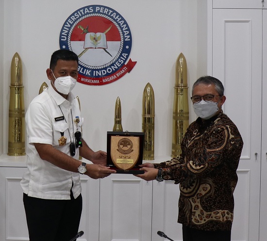 Penguatan Kerja Sama Badan Bahasa dan Universitas Pertahanan Republik Indonesia